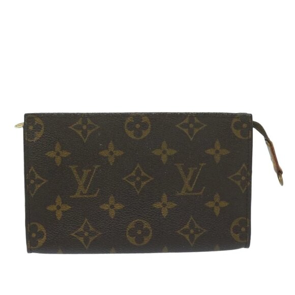 LOUIS VUITTON Monogram Bucket PM Pouch Accessory Pouch LV Auth 63713 - Picture 1 of 16